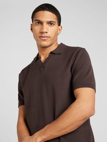 SELECTED HOMME - Jersey 'TELLER' en marrón