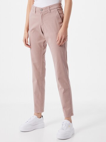 SELECTED FEMME Tapered Bukser 'Miley' i pink: forside