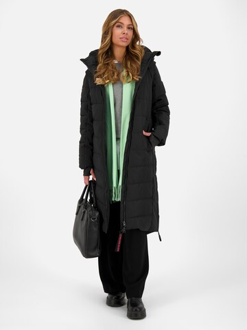 Alife and Kickin Winter coat 'Nelly' in Black