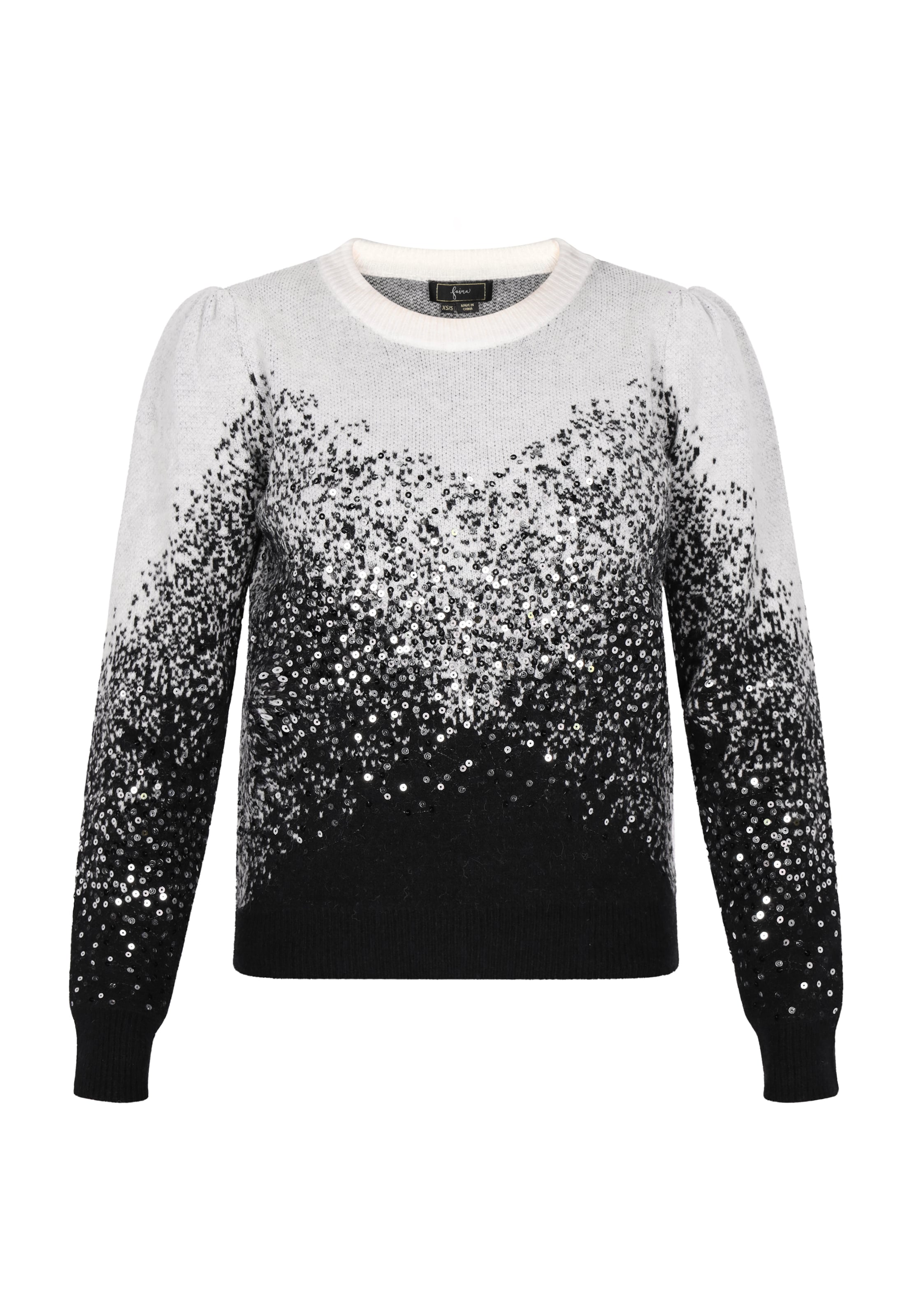 faina Kampsun, värv must: eest vaates