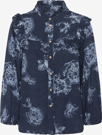 CULTURE Blouse 'Alexa' in Blauw: voorkant