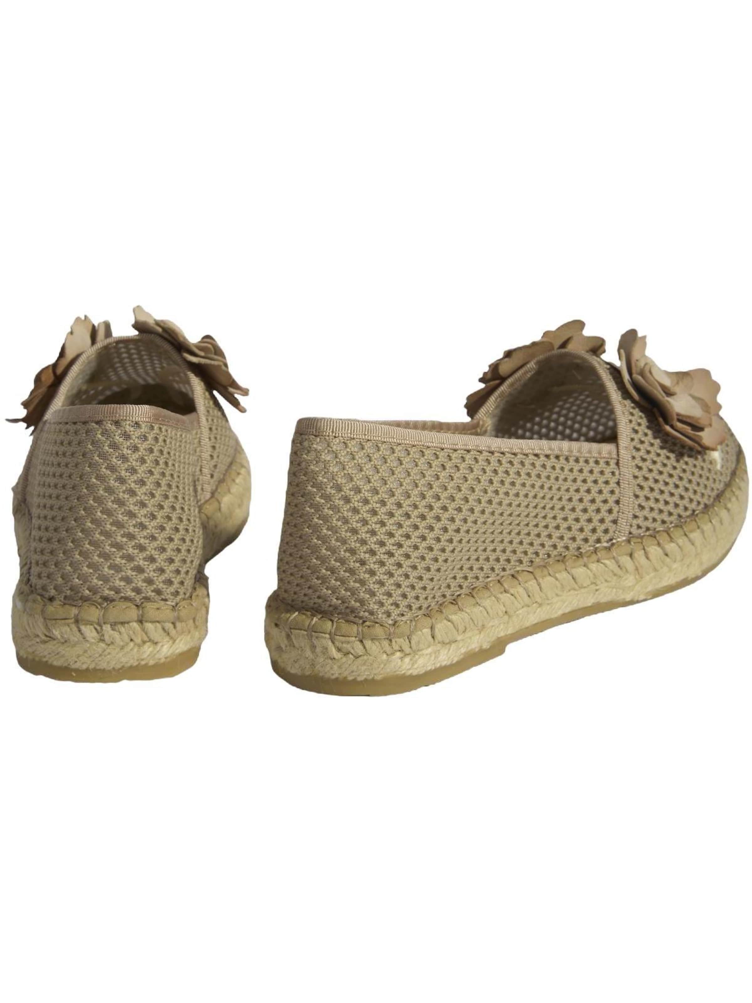 Desa Espadrilles 'Slip-Ons'‌‌‌‌‌‌‌ in Braun