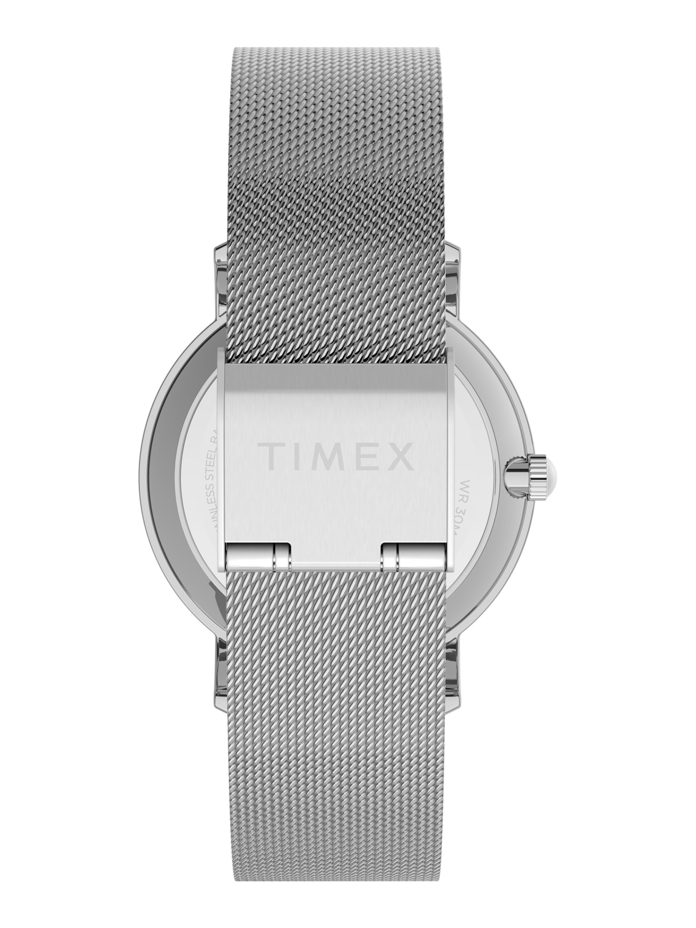 TIMEX Analogt ur 'Transcend City' i sølv