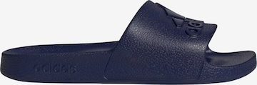 ADIDAS SPORTSWEAR Beach & Pool Shoes 'Adilette Aqua' in Blue