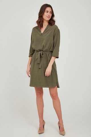 Fransa Shirt Dress in Green