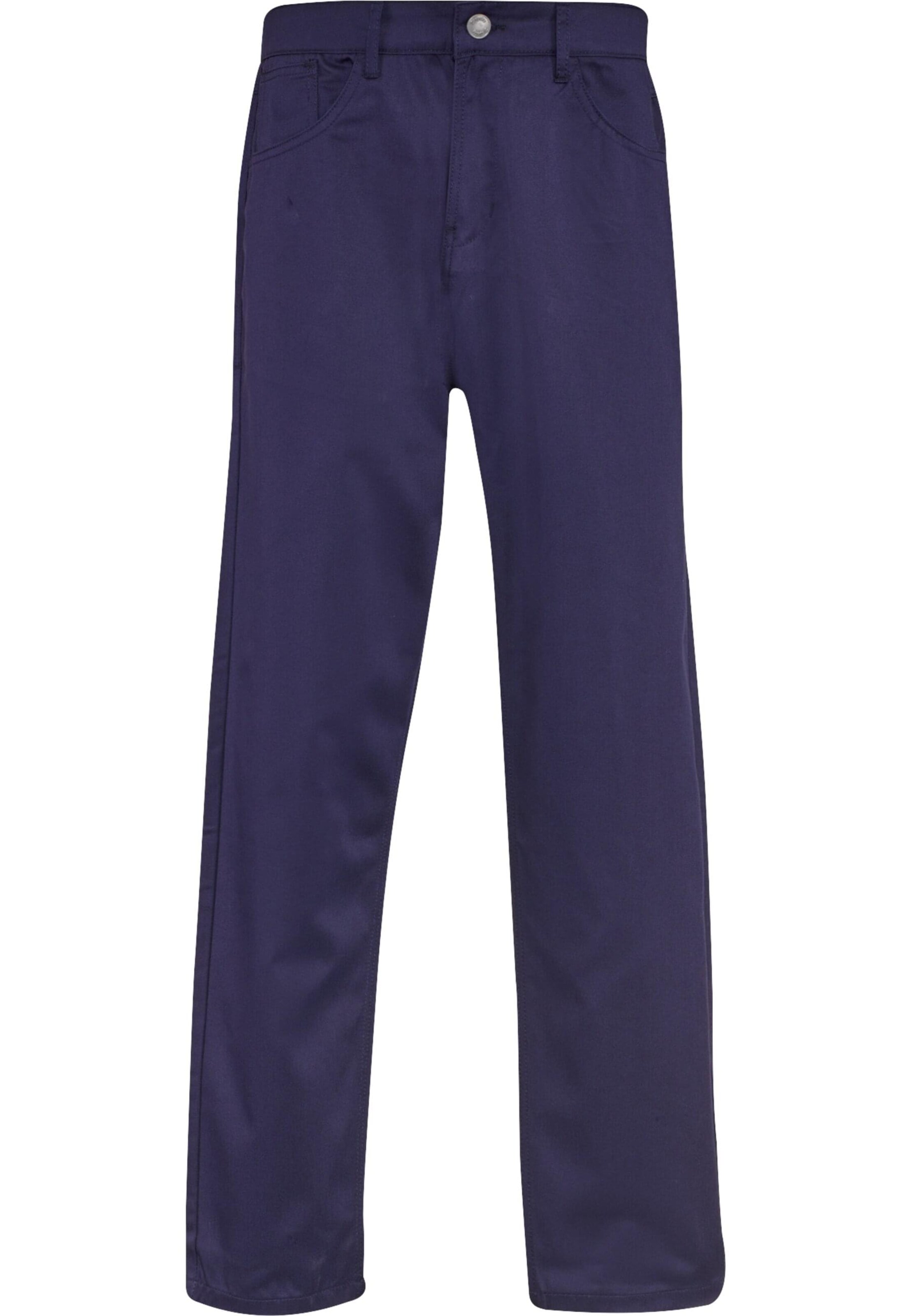 Dropsize Loosefit Broek in Blauw: voorkant