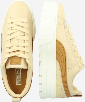 PUMA Låg sneaker 'Mayze' i beige