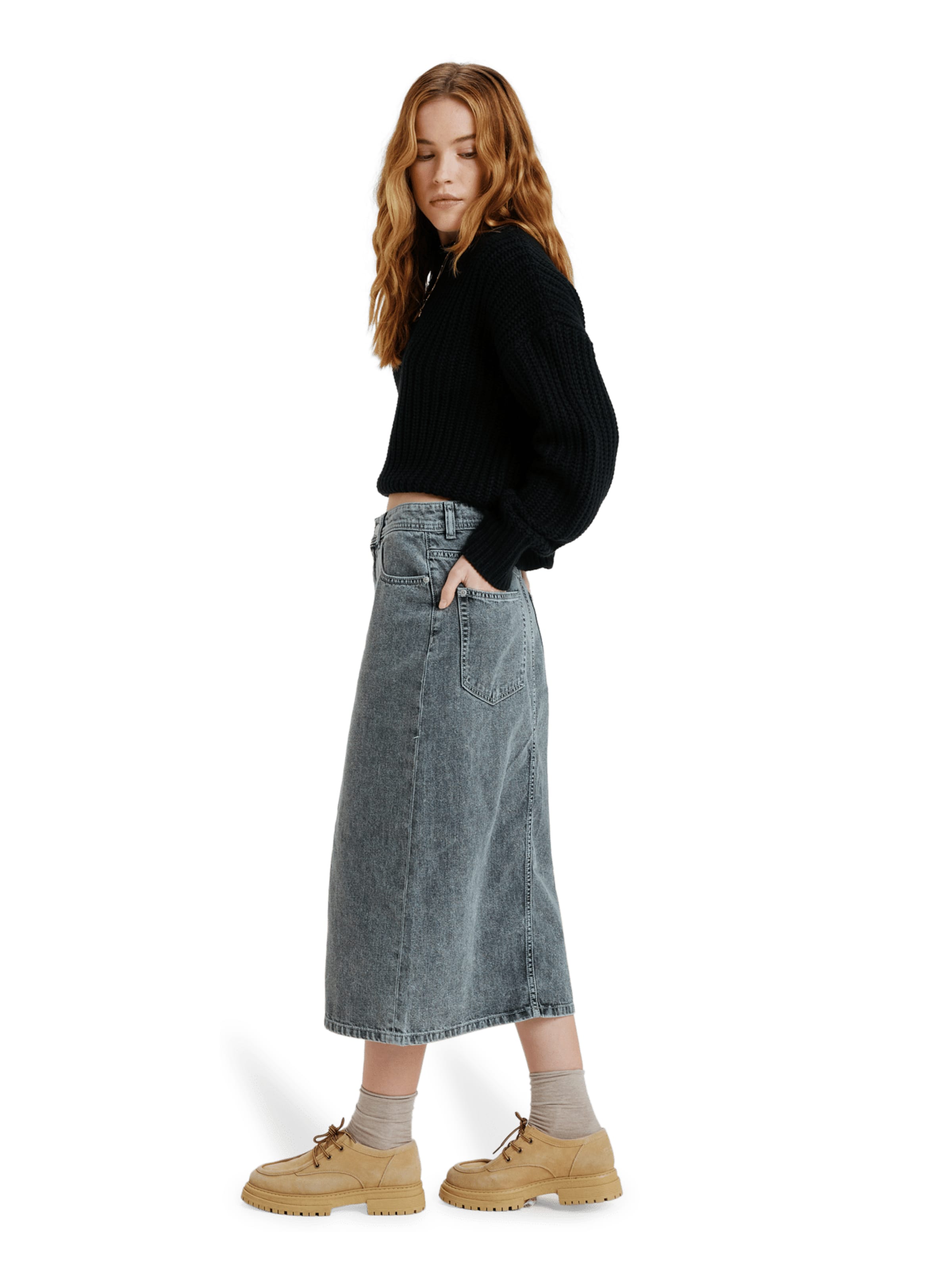 ROXY Skirt in Grey
