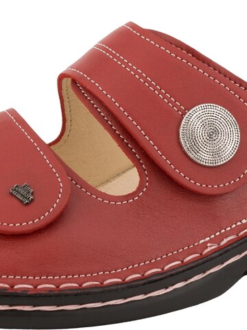 Finn Comfort Mules 'SANSIBAR' in Red