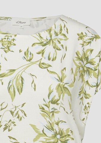 T-shirt s.Oliver en vert