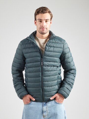 Cars Jeans Демисезонная куртка 'STATHAM' в Синий: спереди