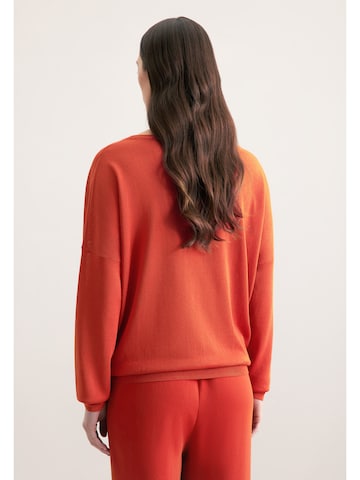 SEIDENSTICKER Sweater 'Schwarze Rose' in Orange