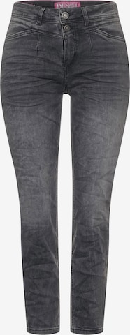 STREET ONE Regular Jeans in Grey: front