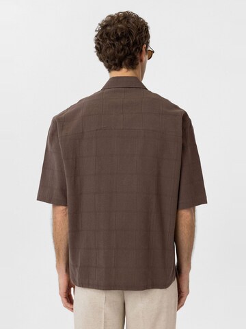 Antioch - Comfort Fit Camisa 'Antonia' em castanho