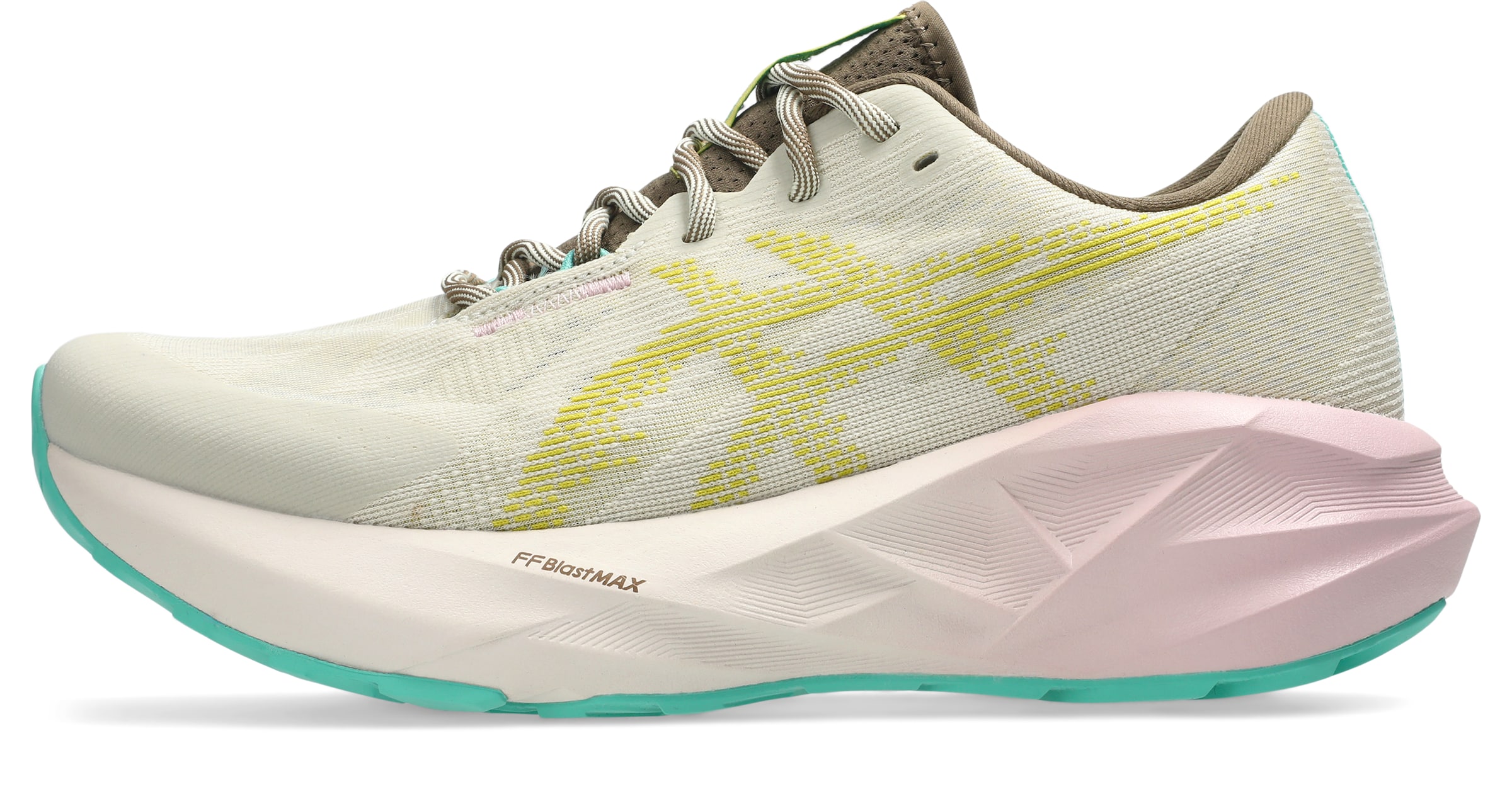 ASICS Running Shoes 'Novablast 5 TR' in Beige: front