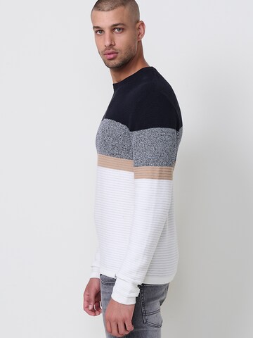 KOROSHI Strickpullover in Weiß