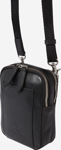 La Martina Crossbody Bag 'MILO' in Black: front
