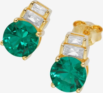 Giorgio Martello Milano Earrings in Green: front