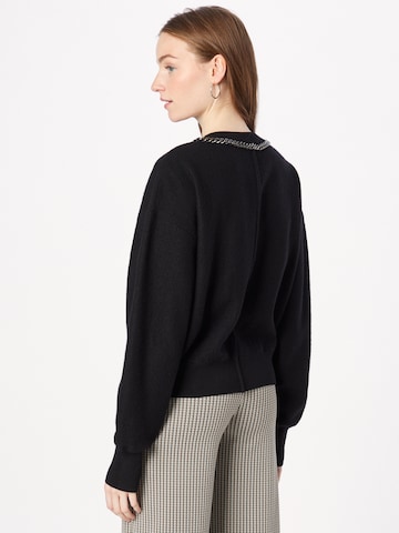 AllSaints Pullover in Schwarz