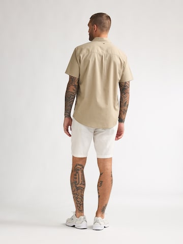 Petrol Industries Regularen Hlače | bela barva