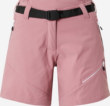DARE2B Outdoorové kalhoty 'Melodic Pro' – pink: přední strana