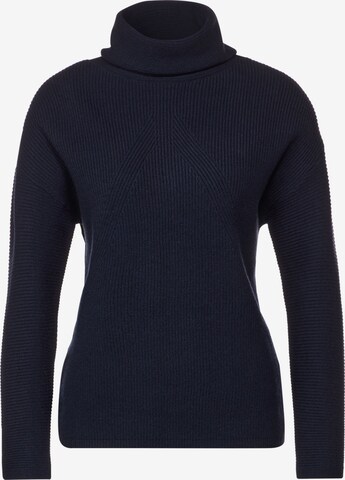 STREET ONE Sweater in Blue: front