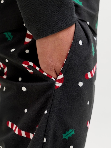 Jack & Jones Junior Pajamas 'JACTristan' in Black