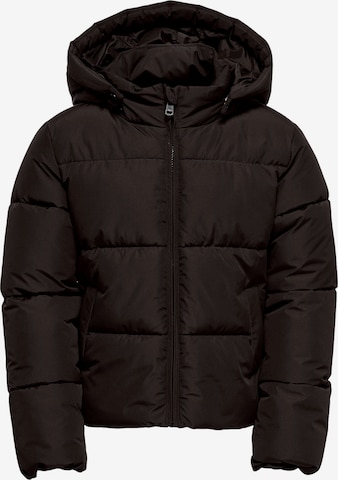 NAME IT Winter Jacket 'NKFJuta Life' in Brown: front