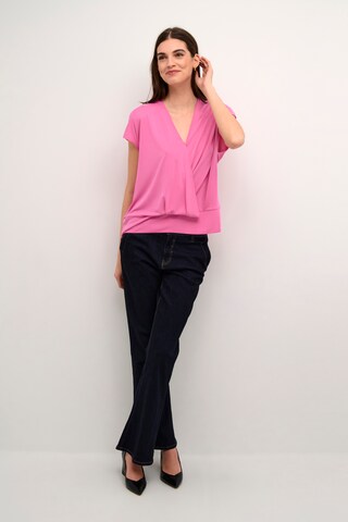 CULTURE T-Shirt 'Drica Kajsa' in Pink