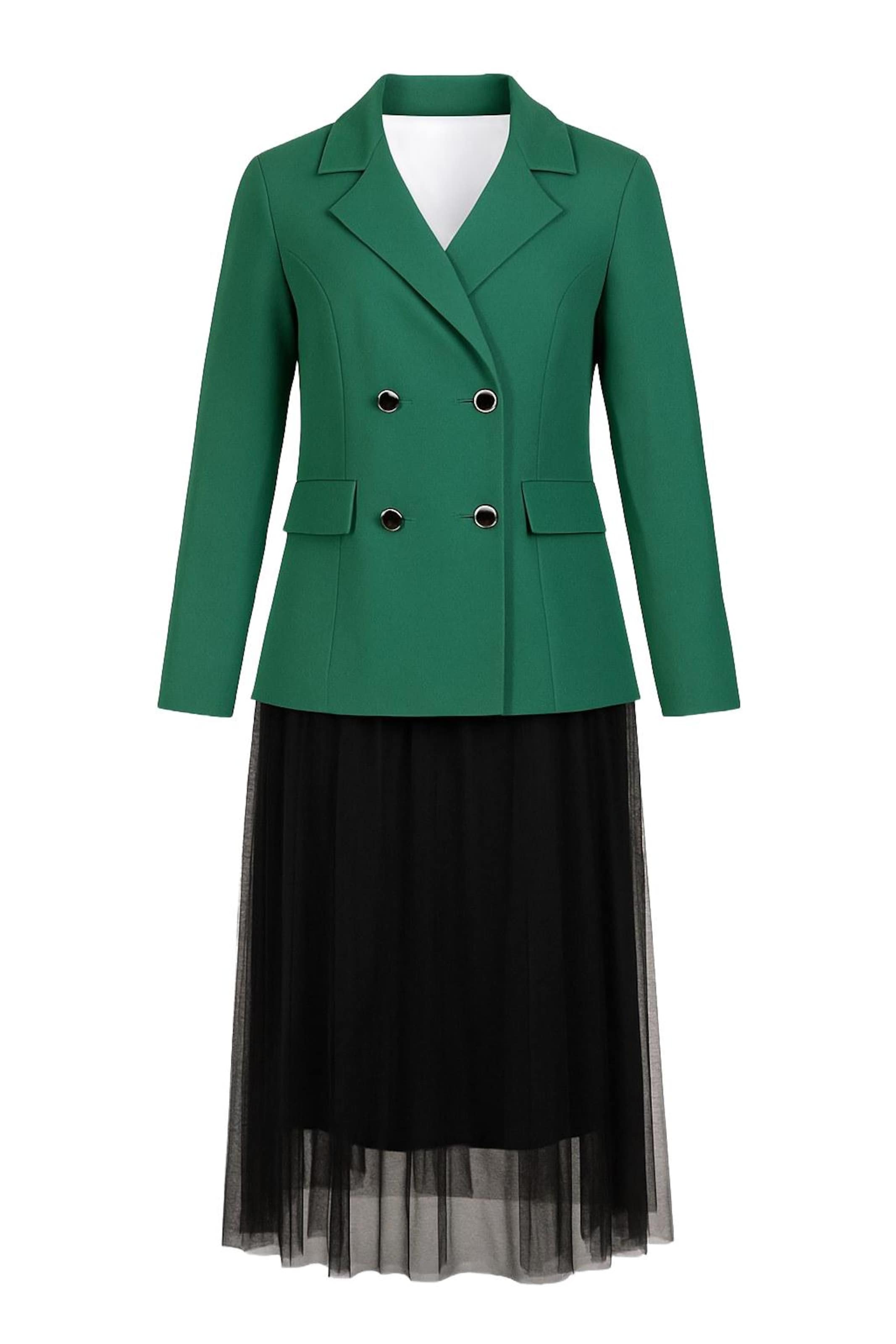 MODAMIHRAM Kostuum in Groen: voorkant