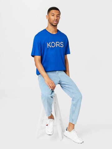 Michael Kors - Camiseta en azul