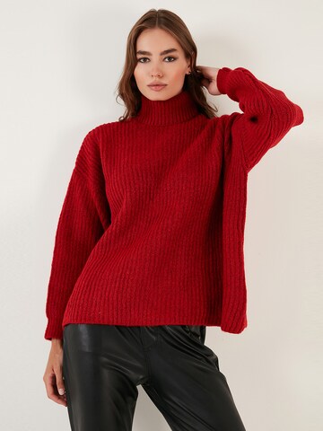 Pull-over LELA en rouge