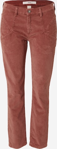 BRAX Regular Pants 'Merrit' in Red: front