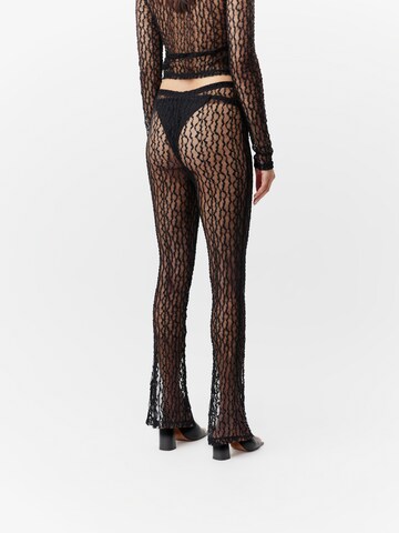 LeGer by Lena Gercke Flared Hose 'Sigrid' in Schwarz