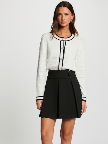 Cardigan '261-MLIO' Morgan en blanc : devant