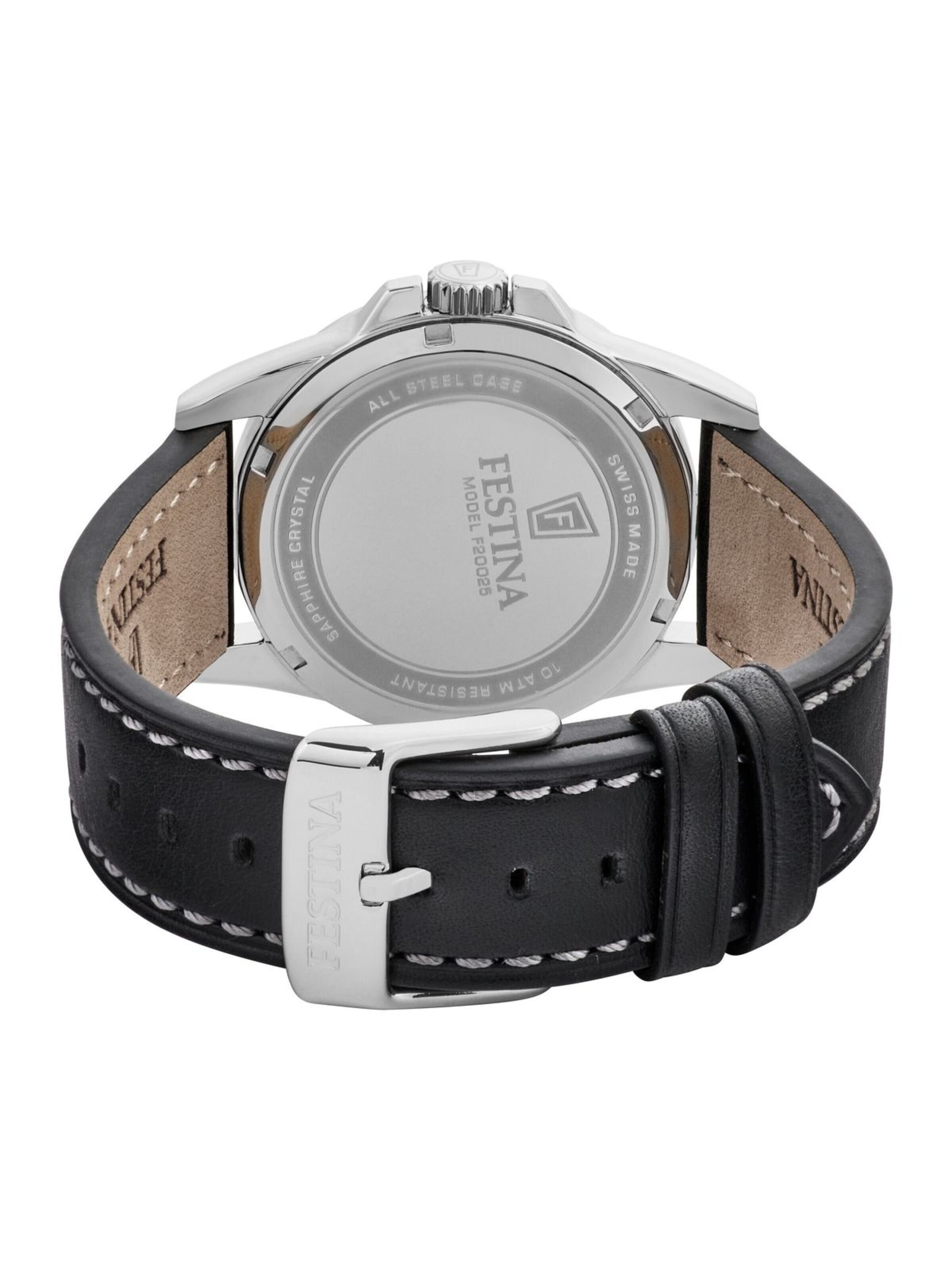 Montre à affichage analogique 'Date watch Classics Swiss Made' FESTINA en marron