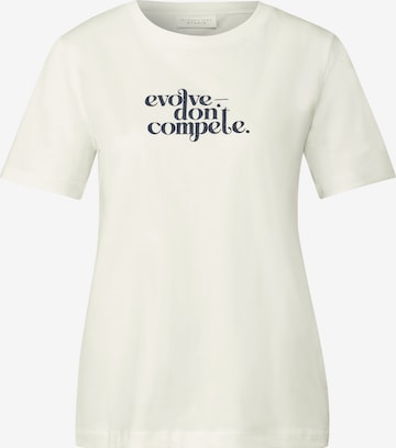 Street One Studio Shirt in White: front