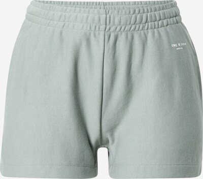 rag & bone Shorts in mint / weiß, Produktansicht