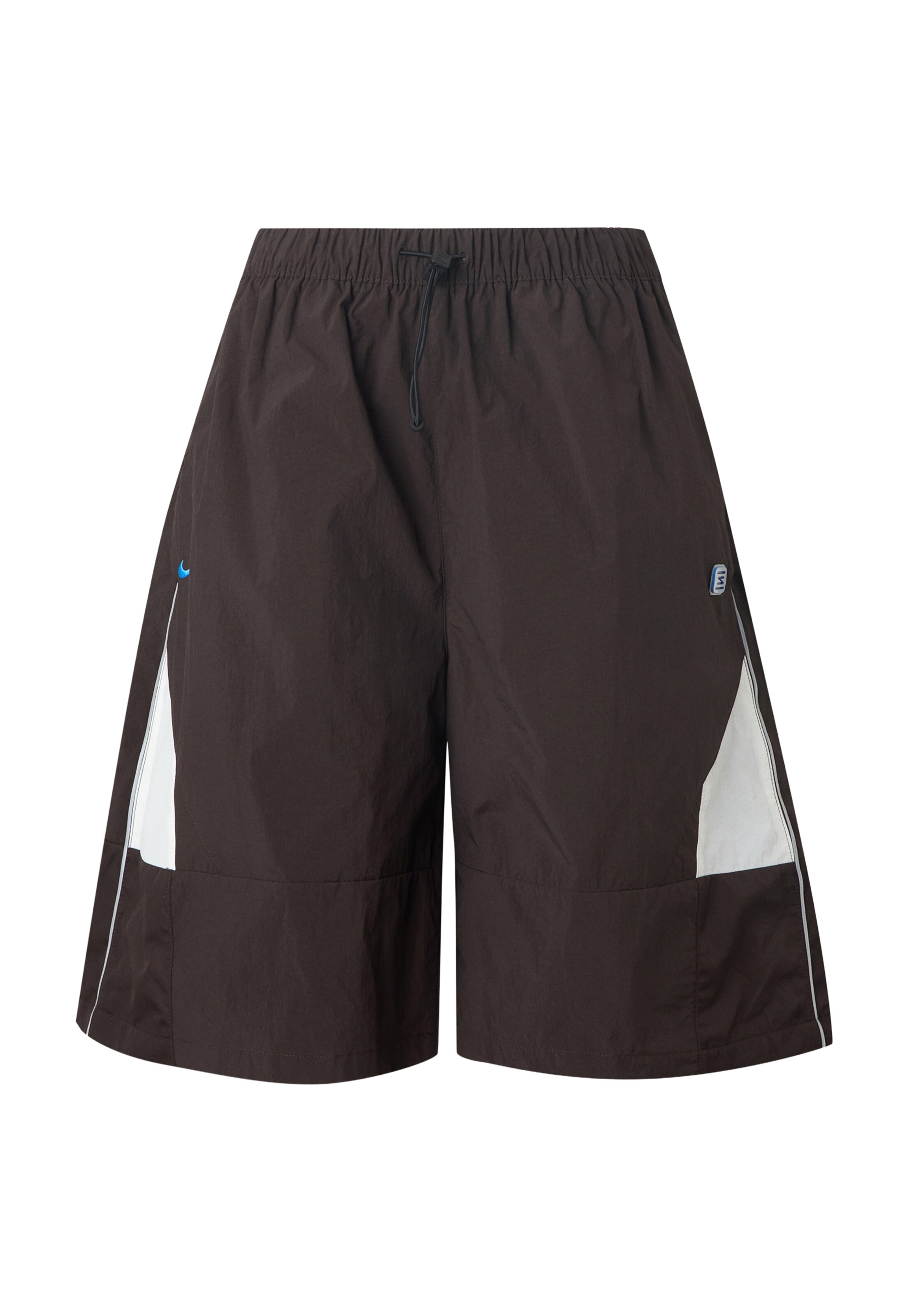 Nike Sportswear Trousers 'SHOX' in 34 in Dark brown / Silver / White, Item view