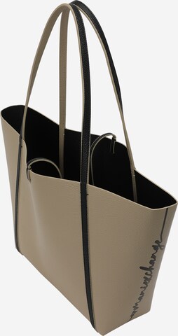 ARMANI EXCHANGE Shopper in Beige: front