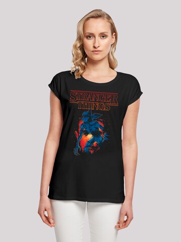 T-shirt F4NT4STIC en noir : devant