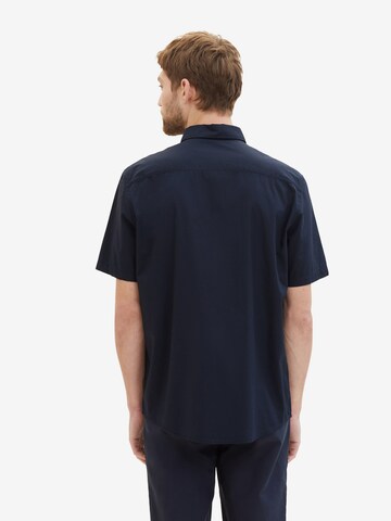 TOM TAILOR Comfort Fit Hemd in Blau