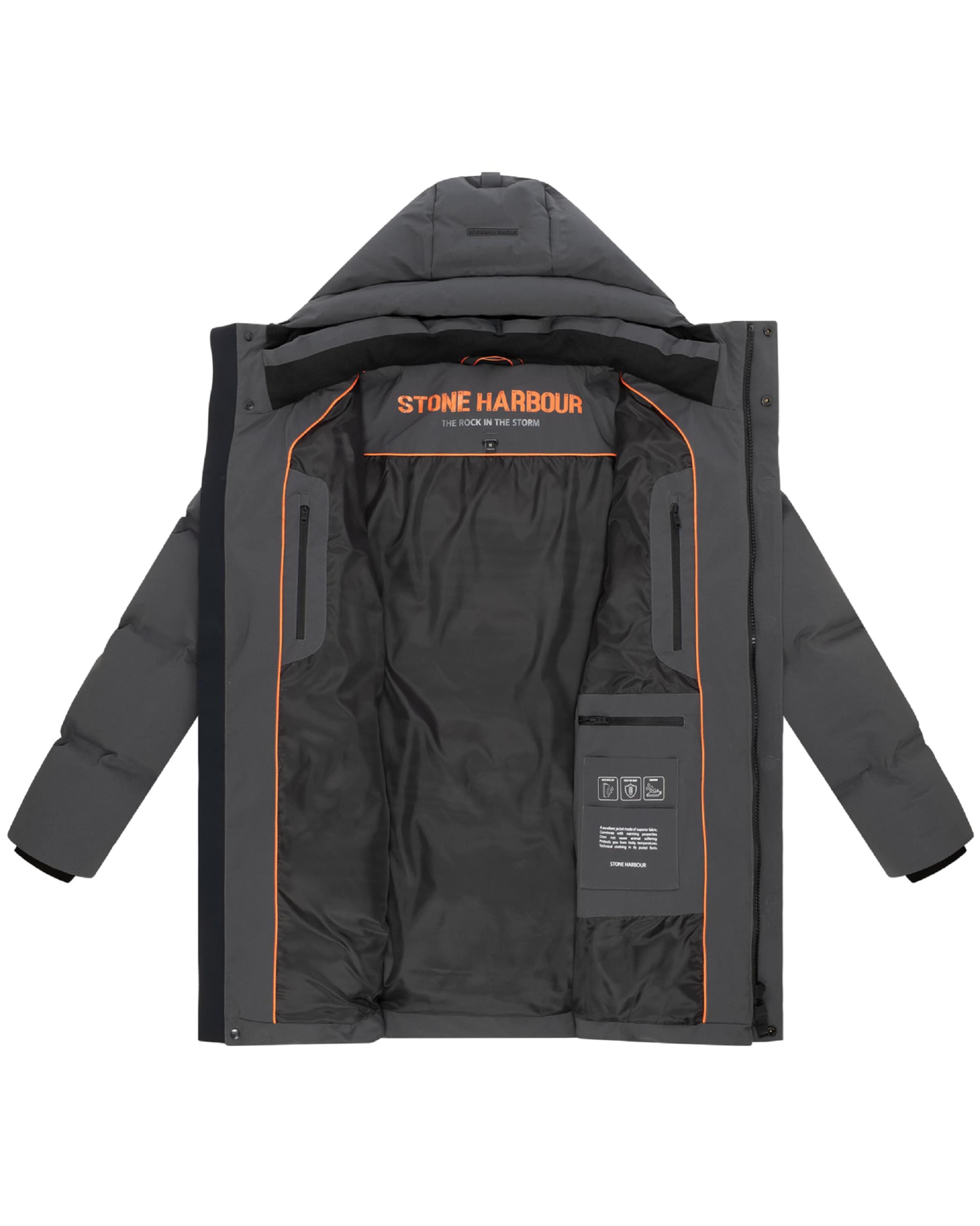 STONE HARBOUR Winter coat 'Darianoo XX' in Grey