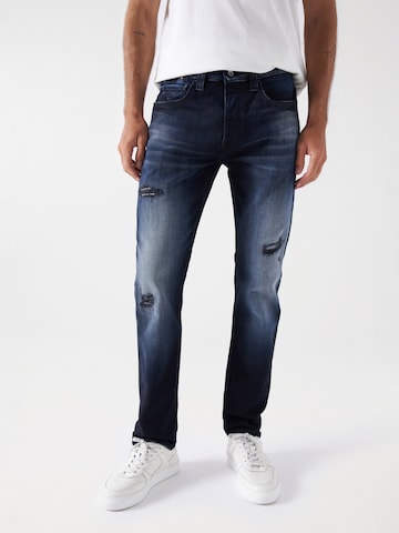 Salsa Jeans Slimfit Jeans in Zwart: voorkant