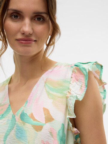VERO MODA Bluzka 'VMJOSIE' w kolorze zielony