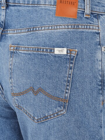 MUSTANG Slimfit Džíny 'BROOKS' – modrá