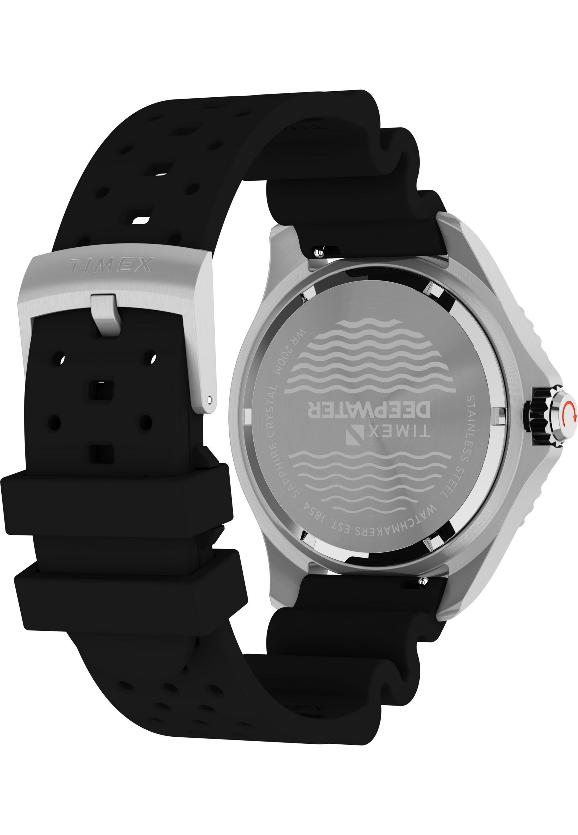 TIMEX Analogt ur 'Meridian' i sort