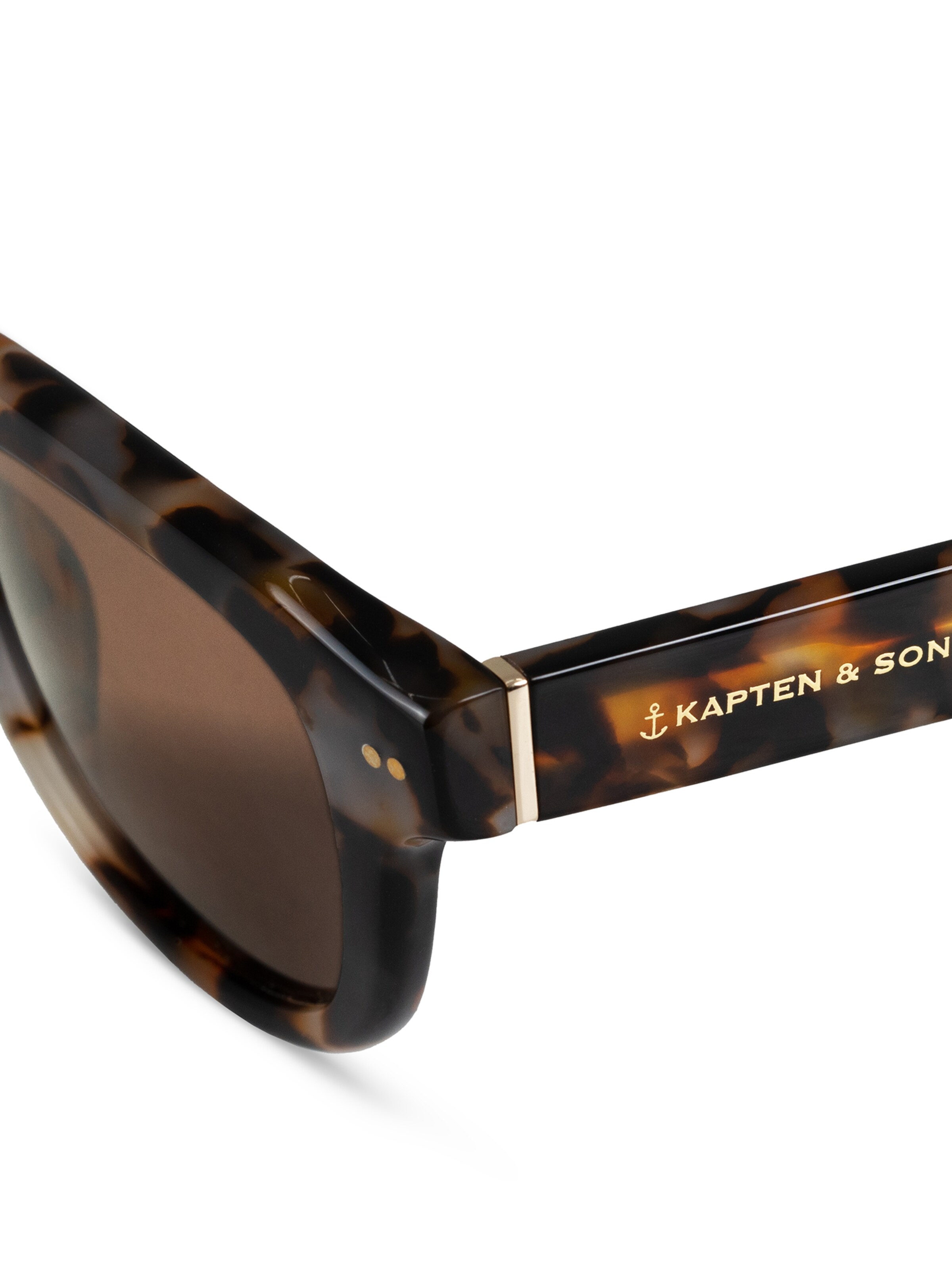 Kapten & Son Slnečné okuliare 'Bilbao Desert Speckled Brown' - Hnedá