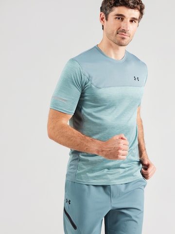 UNDER ARMOUR Funktionsshirt 'Tech Utility' in Blau: Vorderseite