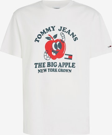 Tommy Jeans Tričko - biela: predná strana